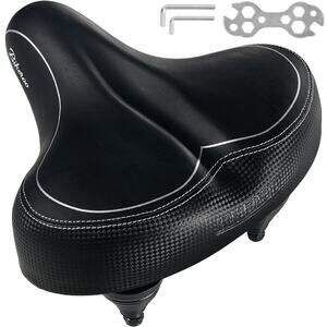 NWT Bikeroo Oversized Bike Seat Wide Cushion Replacement Saddle
